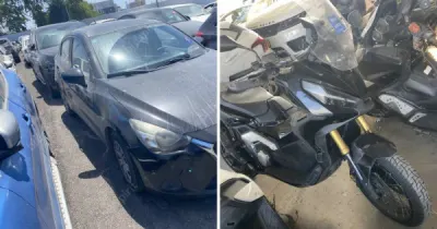 פינקלשטיין חננאל, משרד עורכי דין | 2 רכבים ואופנוע מכונס נכסים