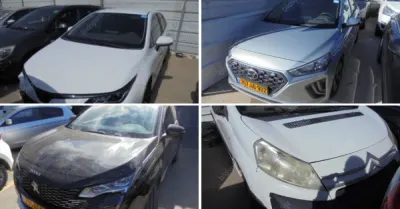 משרד עורכי דין עמרמי | 4 רכבים מכונס נכסים