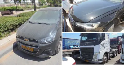 יניב אידל | 2 רכבים ומשאית מכונס נכסים